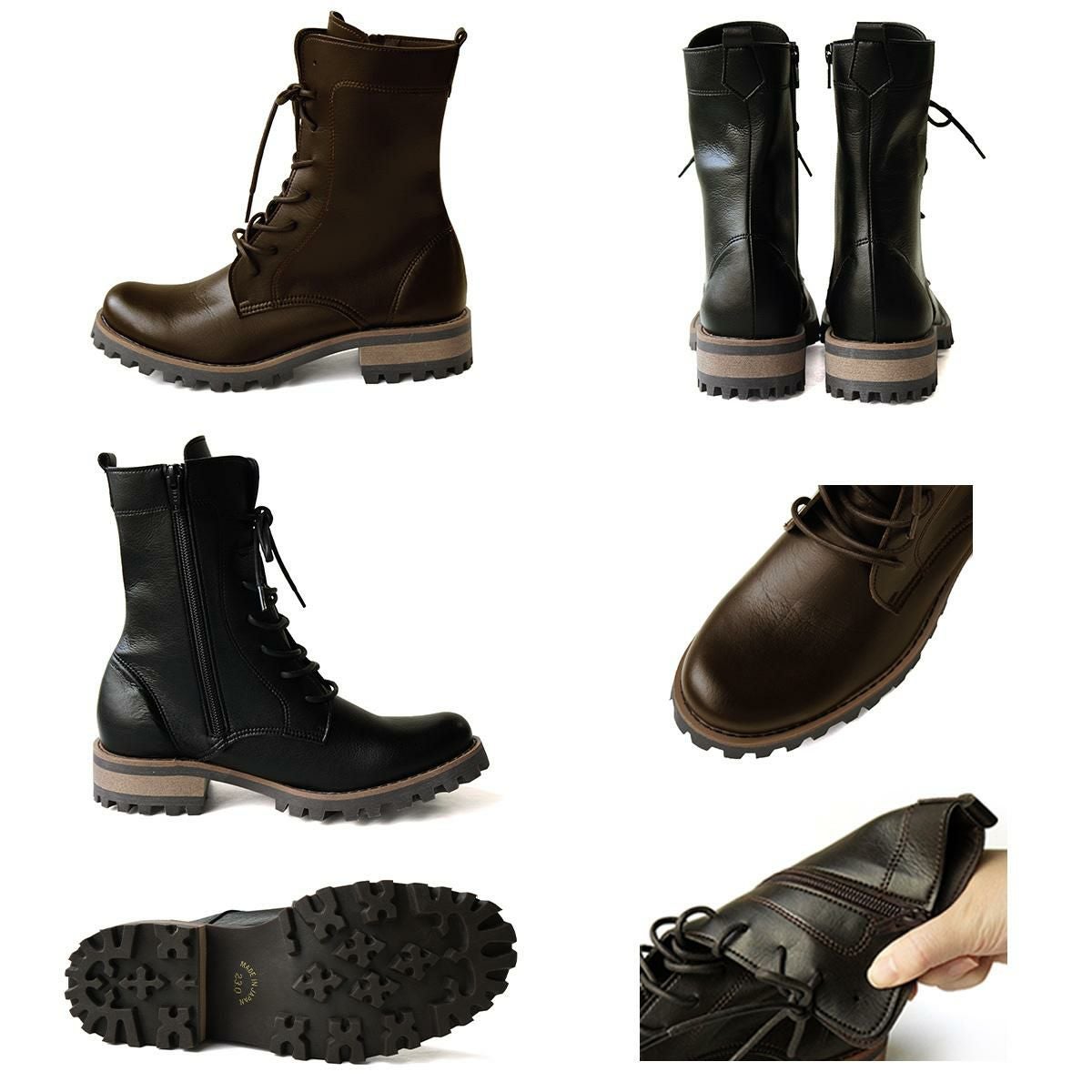 クラシックミリタリー編み上げショートブーツ 29cm ヴィンテージ