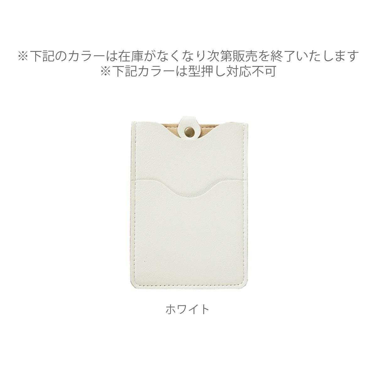 定期入れ ボールチェーン付き パスケース カードケース 定期券 磁気